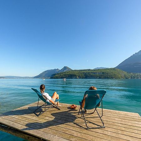 Cote Lac Et Jardins Acces Direct Au Lac Annecy By Lla Selections Apartment Duingt Exterior foto