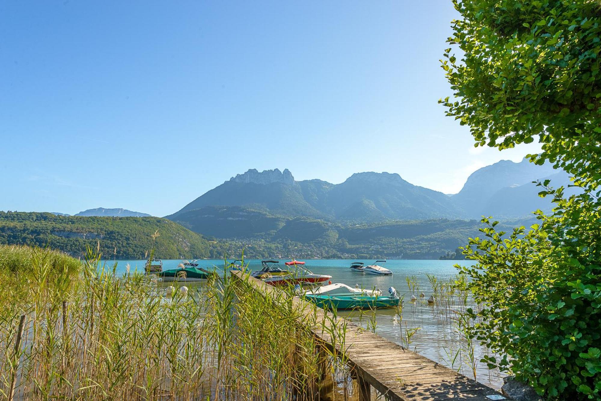 Cote Lac Et Jardins Acces Direct Au Lac Annecy By Lla Selections Apartment Duingt Exterior foto