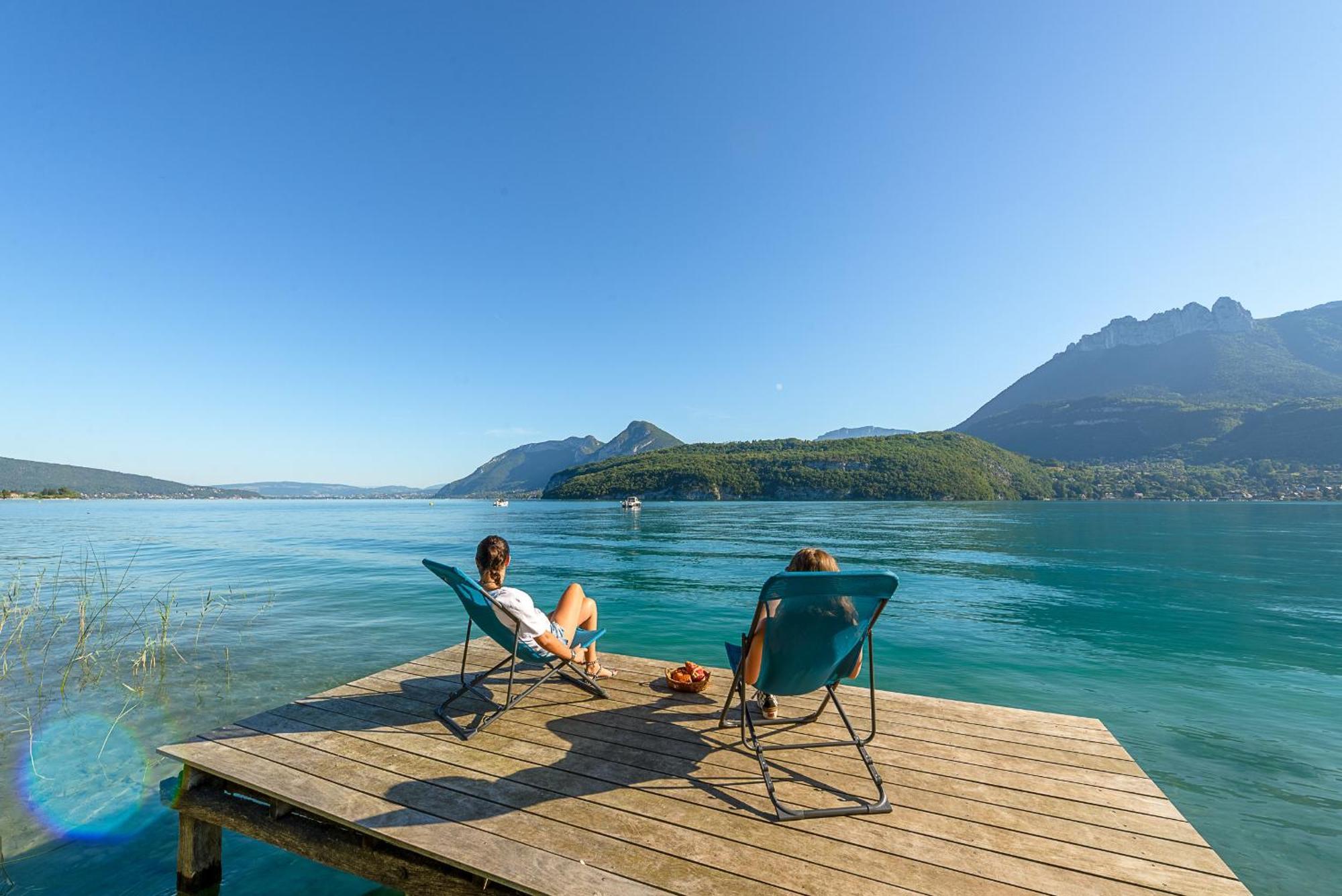 Cote Lac Et Jardins Acces Direct Au Lac Annecy By Lla Selections Apartment Duingt Exterior foto