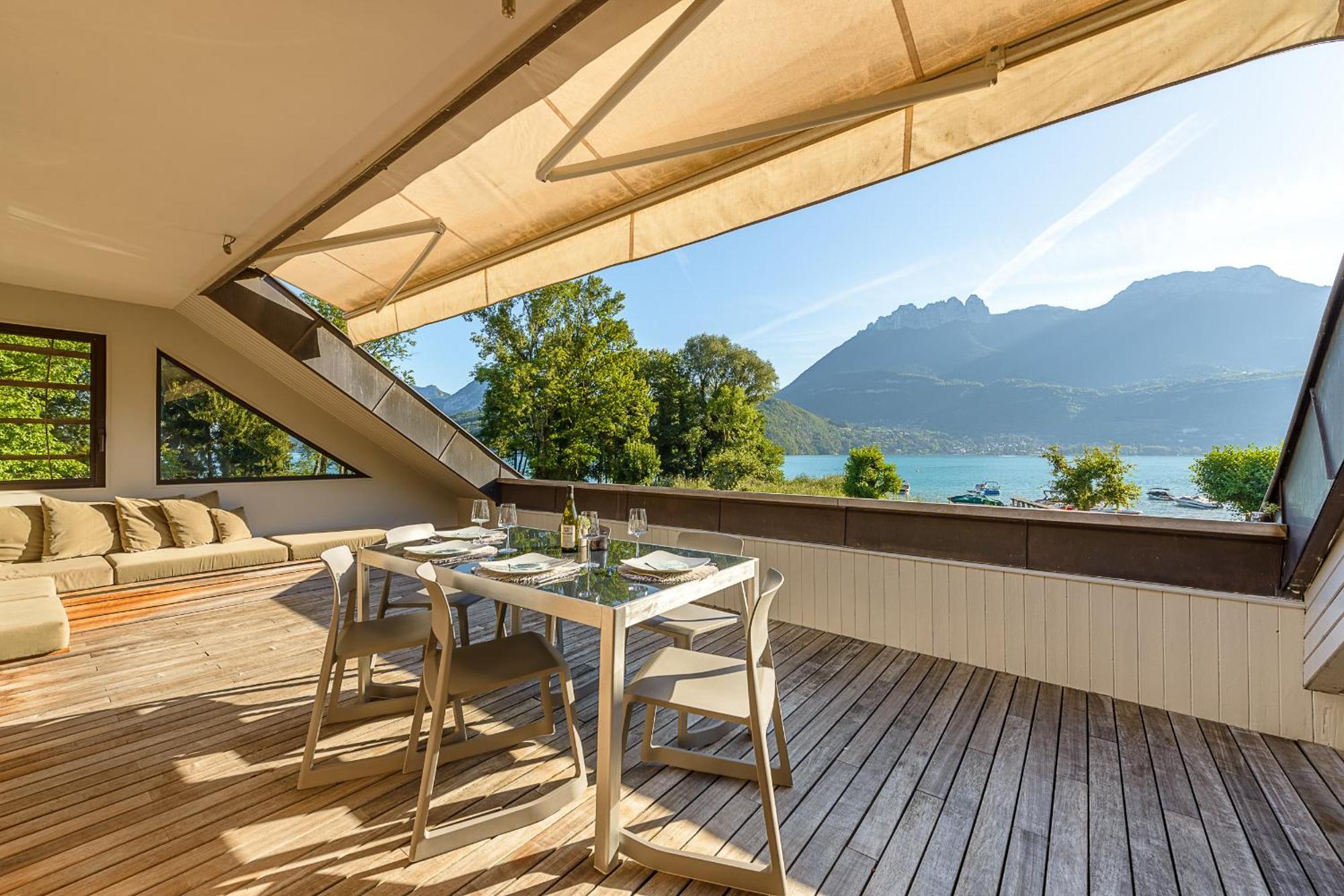 Cote Lac Et Jardins Acces Direct Au Lac Annecy By Lla Selections Apartment Duingt Exterior foto